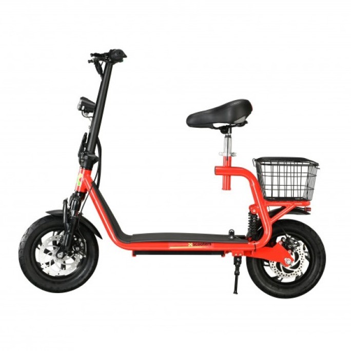 Elektrische scooter X-scooters XS500 rood