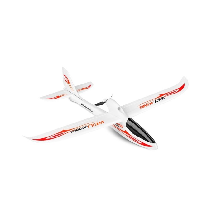 RC vliegtuig S-IDEE SKY-KING rood