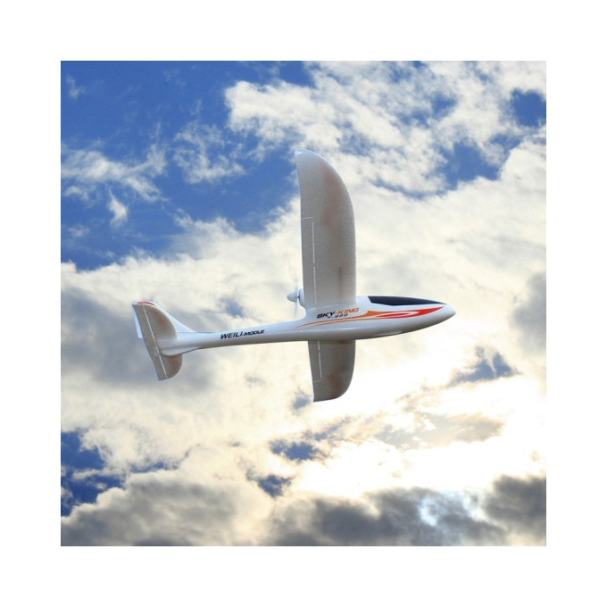 RC vliegtuig S-IDEE SKY-KING rood