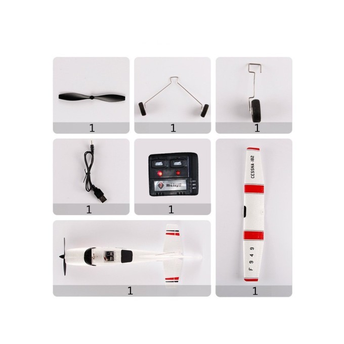 RC vliegtuig S-IDEE CESSNA 182 SKYLANE RC vliegtuig S-IDEE CESSNA 182 SKYLANE