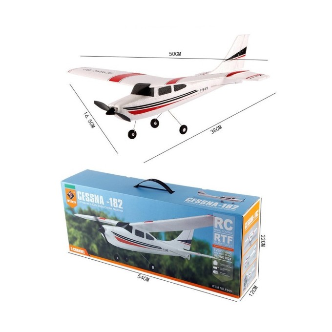 RC vliegtuig S-IDEE CESSNA 182 SKYLANE RC vliegtuig S-IDEE CESSNA 182 SKYLANE