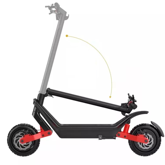 Terrain elektrische scooter AERIUM HX 2400 W Dual zwart