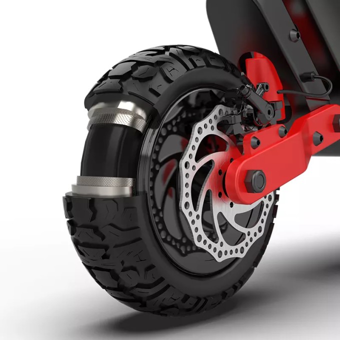 Terrain elektrische scooter AERIUM HX 2400 W Dual zwart