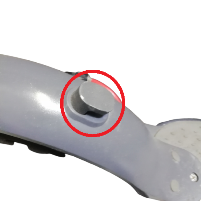 Vervangings splitpen voor achterspatbord AERIUM AOVO PRO / T350 / S350