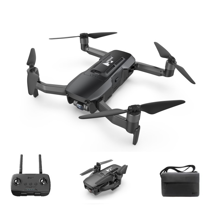 AERIUM Hubsan Blackhawk 2 GPS 4K Combo zwart drone - 2 batterijen