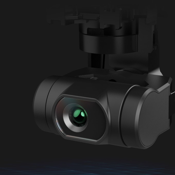 AERIUM Hubsan Blackhawk 2 GPS 4K Combo zwart drone - 2 batterijen