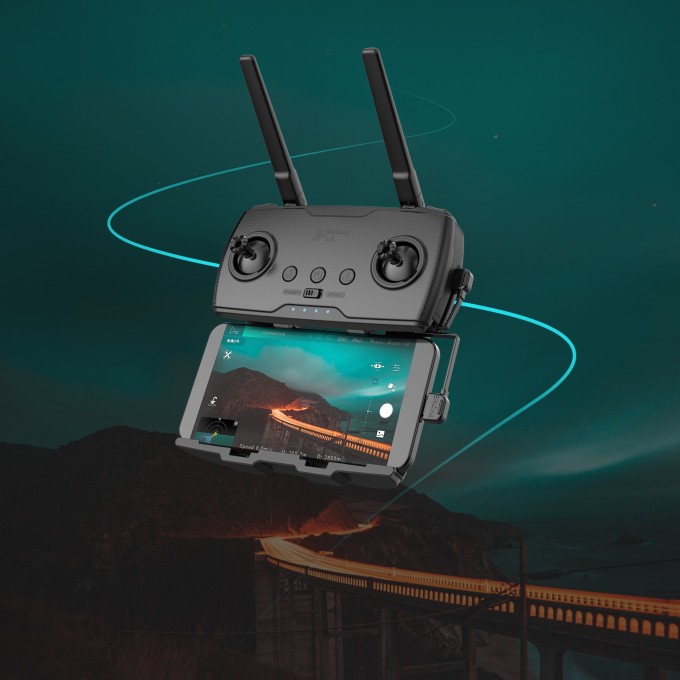 AERIUM Hubsan Blackhawk 2 GPS 4K Combo zwart drone - 2 batterijen