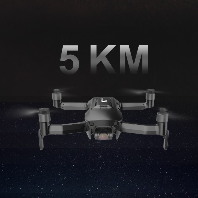 AERIUM Hubsan Blackhawk 2 GPS 4K Combo zwart drone - 2 batterijen