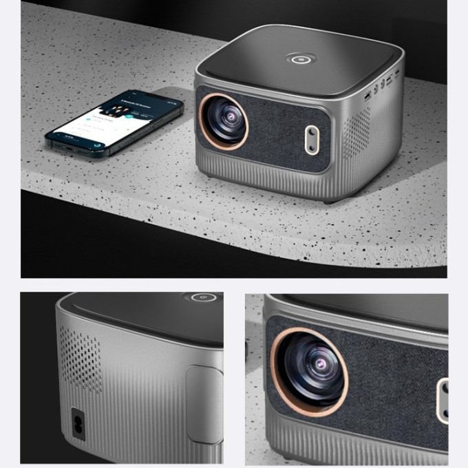 AERIUM D3500 UHD AI Wi-Fi 5G draagbare projector