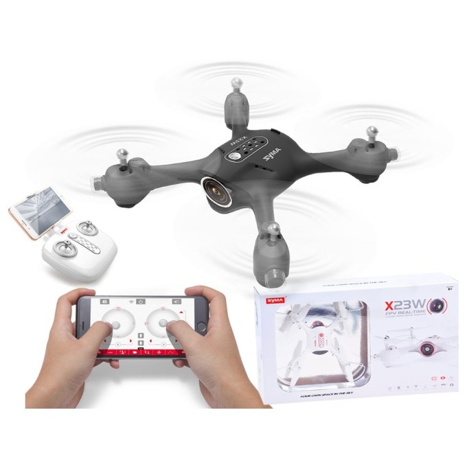 Syma X23W drone zwart