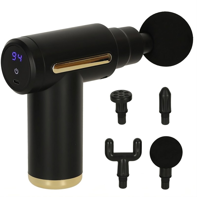 Massagepistool AERIUM Relax - 4 opzetstukken