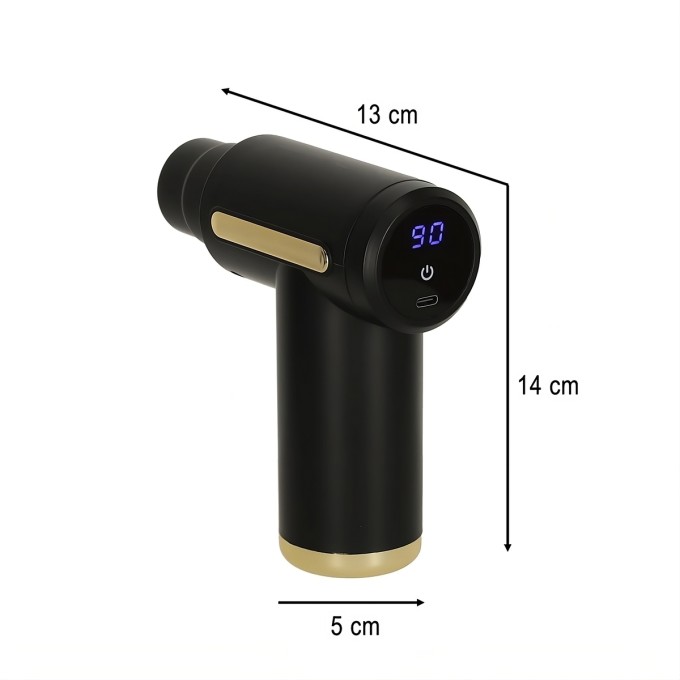 Massagepistool AERIUM Relax - 4 opzetstukken