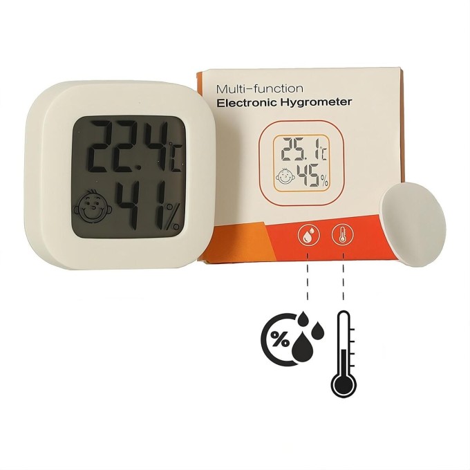 Vochtigheidsmeter met thermometer KIK KX4962