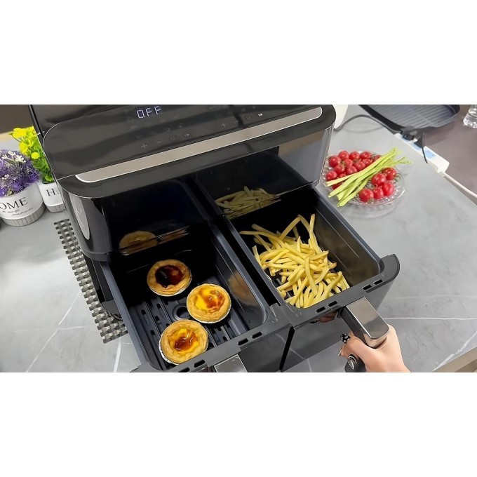 Heteluchtfriteuse AERIUM CrispWave FA300 DUAL ZONE