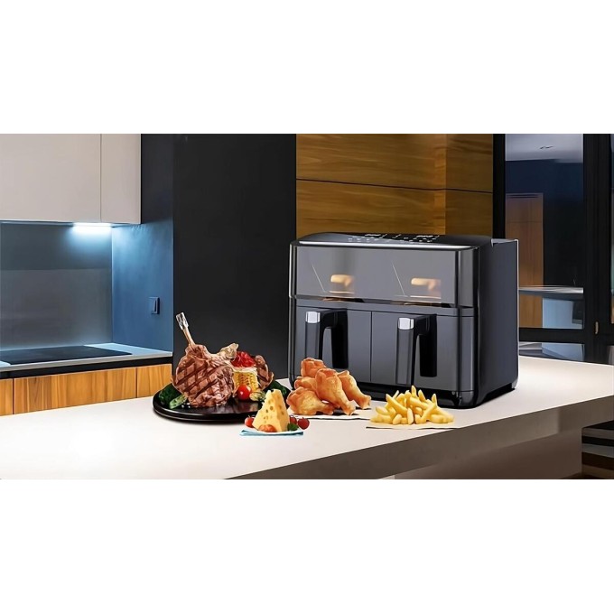 Heteluchtfriteuse AERIUM CrispWave FA300 DUAL ZONE