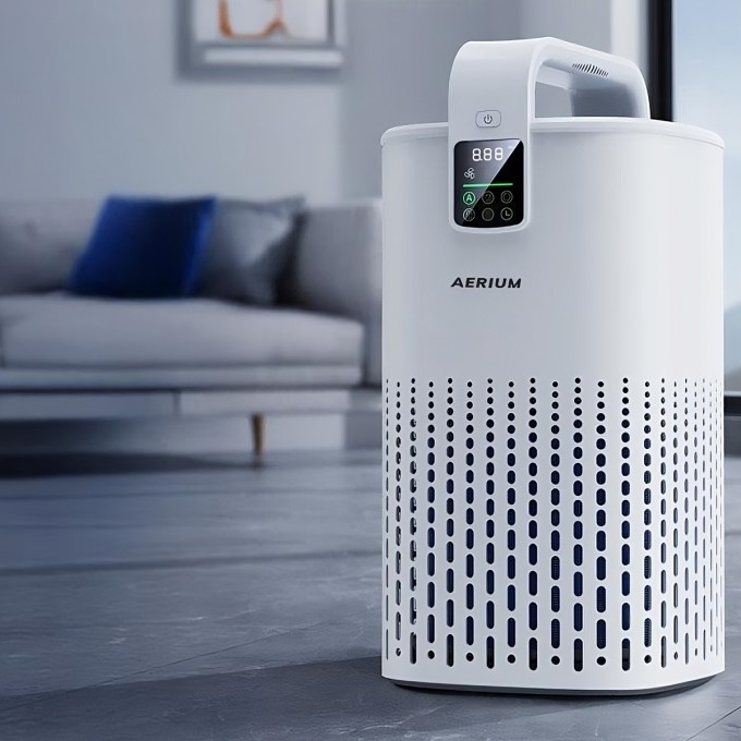 Luchtreiniger AERIUM PureSteel Q3 HEPA Wi-Fi