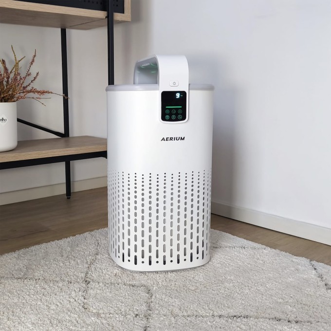 Luchtreiniger AERIUM PureSteel Q3 HEPA Wi-Fi