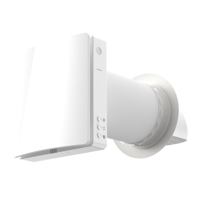 Decentrale warmteterugwinning AERIUM FreshPair+ H60P met vochtsensor Decentrale warmteterugwinning AERIUM FreshPair+ H60P met vochtsensor