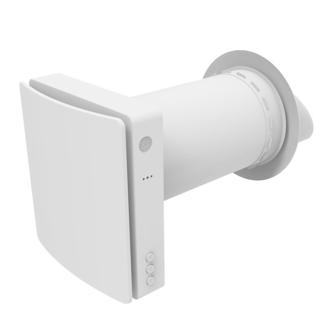 Decentrale warmteterugwinning AERIUM FreshPair+ H60P met vochtsensor Decentrale warmteterugwinning AERIUM FreshPair+ H60P met vochtsensor