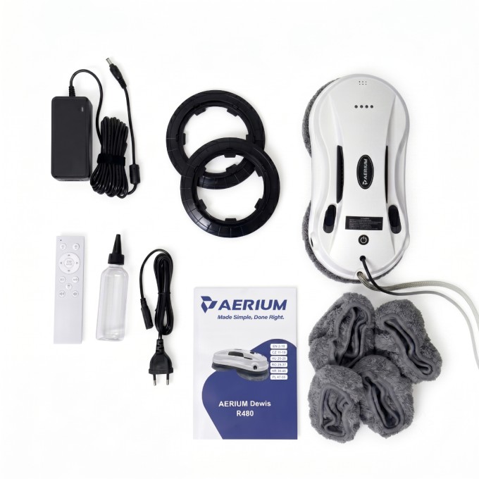 Robotische raamstofzuiger AERIUM Dewis R480