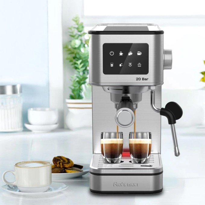 Piston espressomachine Espresso Rohnson R-98050 Hot & Cold