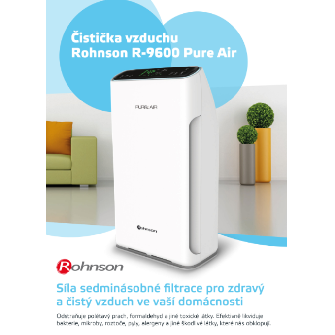 Rohnson R-9600 PURE AIR luchtreiniger