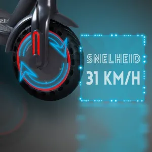 Elektrische step Hoge maximale snelheid dankzij een krachtige elektromotor